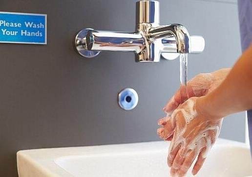 وقت معين ، اغسل يديك أكثر صحة